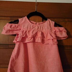 Girls size 6, 7 for all mankind cold shoulder top